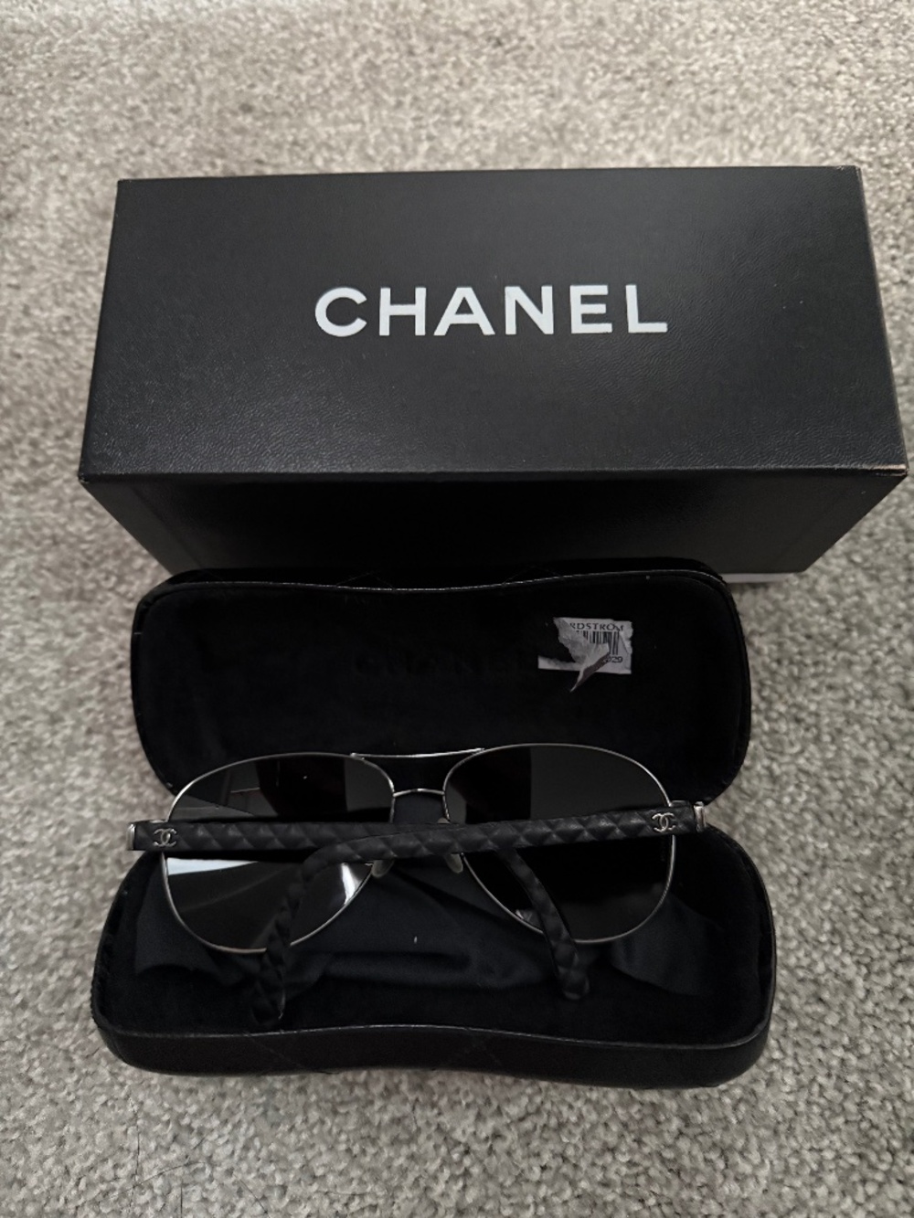 Authentic pre owned Chanel sunglasses